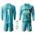 Tottenham Hotspur #1 Lloris Light Blue Goalkeeper Long Sleeves Kid Soccer Club Jersey