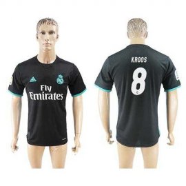 Real Madrid #8 Kroos Away Soccer Club Jersey
