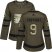 Adidas Philadelphia Flyers #9 Ivan Provorov Green Salute to Service Womens Stitched NHL Jersey