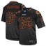 Nike Chicago Bears #34 Walter Payton New Lights Out Black Mens Stitched NFL Elite Jersey