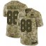 Nike Kansas City Chiefs #88 Tony Gonzalez Camo Mens Stitched NFL Limited 2018 Salute To Service Jersey