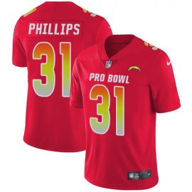 Nike Los Angeles Chargers #31 Adrian Phillips Red Youth Stitched NFL Limited AFC 2019 Pro Bowl Jersey