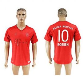 Bayern Munchen #10 Robben Marine Environmental Protection Home Soccer Club Jersey