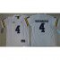Youth Michigan Wolverines #4 Jim Harbaugh White Jordan Brand Stitched NCAA Jersey