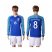 Brazil #8 Socrates Away Long Sleeves Soccer Country Jersey
