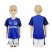Everton Blank Home Kid Soccer Club Jersey