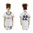 Womens Real Madrid #22 Isco Home Soccer Club Jersey