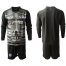 Chelsea Blank Black Goalkeeper Long Sleeves Soccer Club Jersey