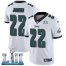 Nike Philadelphia Eagles #22 Sidney Jones White Super Bowl LII Youth Stitched NFL Vapor Untouchable Limited Jersey