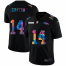 Denver Broncos #14 Courtland Sutton Mens Nike Multi-Color Black 2020 NFL Crucial Catch Vapor Untouchable Limited Jersey