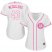 Houston Astros #43 Lance McCullers White/Pink Fashion Womens Stitched MLB Jersey