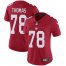 Nike New York Giants #78 Andrew Thomas Red Alternate Womens Stitched NFL Vapor Untouchable Limited Jersey