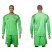 Mexico Blank Green Long Sleeves Goalkeeper Soccer Country Jersey