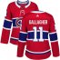 Adidas Montreal Canadiens #11 Brendan Gallagher Red Home Authentic Womens Stitched NHL Jersey