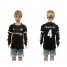 Chelsea #4 Fabregas SEC Away Long Sleeves Kid Soccer Club Jersey