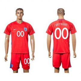 England Personalized Away Soccer Country Jersey
