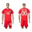 England Personalized Away Soccer Country Jersey