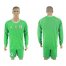 Germany Blank Green Goalkeeper Long Sleeves Soccer Country Jersey