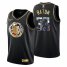 Los Angeles Los Angeles Clippers #33 Nicolas Batum Mens Golden Edition Diamond Logo 2021/22 Swingman Jersey – Black Mens