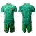 Belgium Blank Green Goalkeeper Soccer Country Jersey
