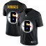 Pittsburgh Steelers #6 Devlin Hodges Mens Nike Team Logo Dual Overlap Limited NFL Jersey Black