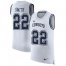 Nike Dallas Cowboys #22 Emmitt Smith White Mens Stitched NFL Limited Rush Tank Top Jersey