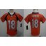 Toddler Nike Denver Broncos #18 Peyton Manning Orange Team Color Stitched NFL Elite Jersey