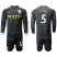Manchester City #5 Stones Away Long Sleeves Soccer Club Jersey