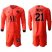 Paris Saint-Germain #21 Weah Red Jordan Long Sleeves Soccer Club Jersey