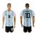 Argentina #10 Maradona Home Soccer Country Jersey