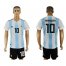 Argentina #10 Maradona Home Soccer Country Jersey