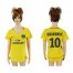 Womens Paris Saint-Germain #10 Ibrahimovic Away Soccer Club Jersey