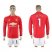 Manchester United #1 DE GEA Red Home Long Sleeves Soccer Club Jersey