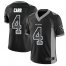 Nike Las Vegas Raiders #4 Derek Carr Black Team Color Mens Stitched NFL Limited Rush Drift Fashion Jersey