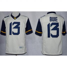 West Virginia Mountaineers (WVU) 13 Andrew Buie White College Football Limited NCAA Jerseys