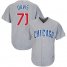 Chicago Cubs #71 Wade Davis Grey Road Stitched Youth MLB Jersey