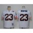 Mitchell and Ness Chicago Bears #23 Devin Hester White Big No. Stitched NFL Jersey