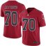 Nike Atlanta Falcons #70 Jake Matthews Red Mens Stitched NFL Limited Rush Jersey