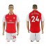 Arsenal #24 Bellerin Home Soccer Club Jersey