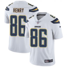 Nike Los Angeles Chargers #86 Hunter Henry White Mens Stitched NFL Vapor Untouchable Limited Jersey