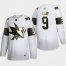 San Jose Sharks #9 Evander Kane Mens Adidas White Golden Edition Limited Stitched NHL Jersey