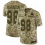 Nike Cleveland Browns #98 Sheldon Richardson Camo Mens Stitched NFL Limited 2018 Salute To Service Jersey