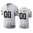 Minnesota Vikings Custom Mens Nike White Golden Edition Vapor Limited NFL 100 Jersey