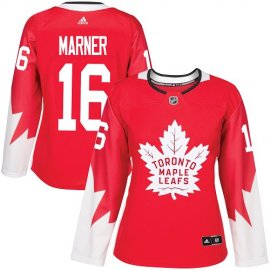 Adidas Toronto Maple Leafs #16 Mitchell Marner Red Team Canada Authentic Womens Stitched NHL Jersey