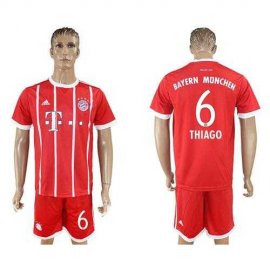 Bayern Munchen #6 Thiago Home Soccer Club Jersey