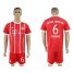 Bayern Munchen #6 Thiago Home Soccer Club Jersey