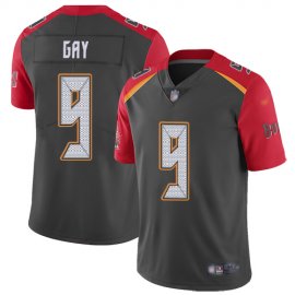 Nike Tampa Bay Buccaneers #9 Matt Gay Gray Mens Stitched NFL Limited Inverted Legend Jersey