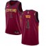 Mens Nike Cleveland Cavaliers #1 Derrick Rose Red NBA Swingman Icon Edition Jersey