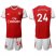 Arsenal #24 Bellerin Home Soccer Club Jersey