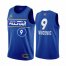 Mens #9 Nikola Vucevic Jordan Brand Blue 2021 NBA All-Star Game Swingman Finished Jersey Mens